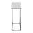 Elicia Solid Marble Modern Luxury Glam Accent C-Table (Set of 2) - Chrome-815918026