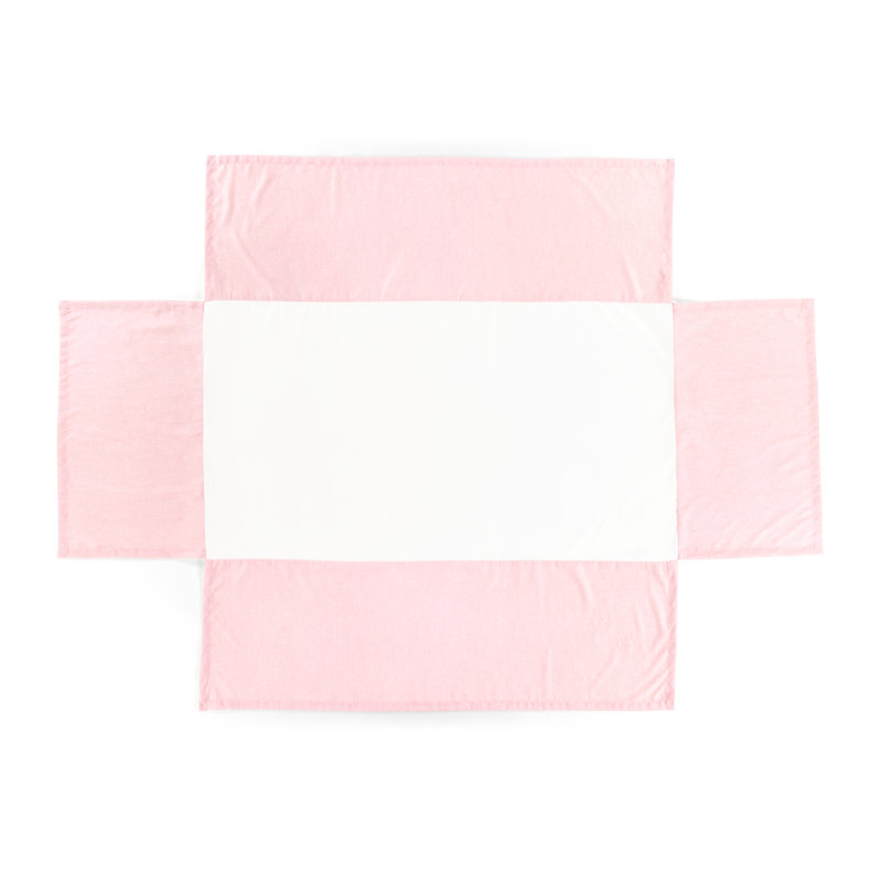 Volant de lit de bébé, Rose