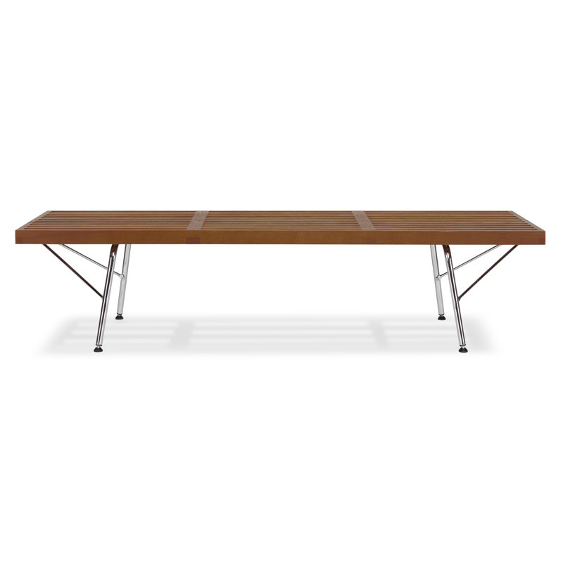 Banc en bois Bullington, Noyer