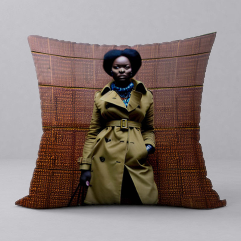 Reversible Throw Pillow
