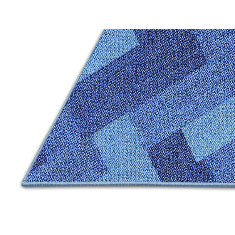 Santillan Geometric Indoor Rug, Rectangle 8' x 10'