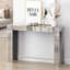 120Cm Console Table and Mirror Set