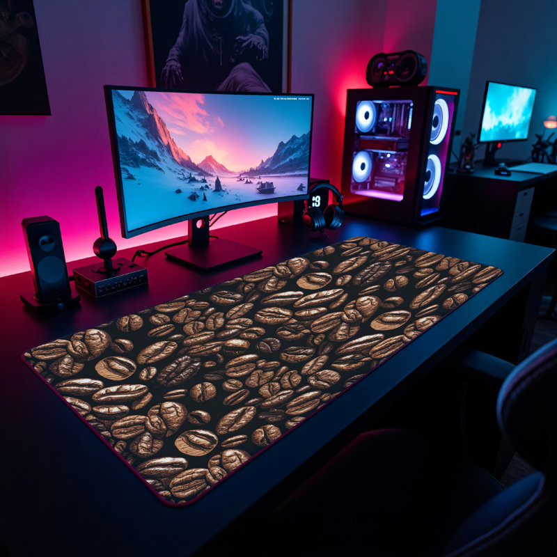 Polyester Desk Pad, 31.5x15.5