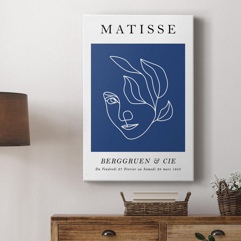 Matisse Ccc, reproduction d'art encadrée sur mesure, galerie Cavas, H 27 po x l 18 po