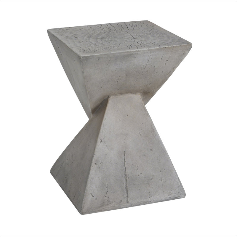 Table d'appoint géométrique Mgo, Gris