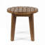 Table d'appoint d'extérieur en bois d'acacia