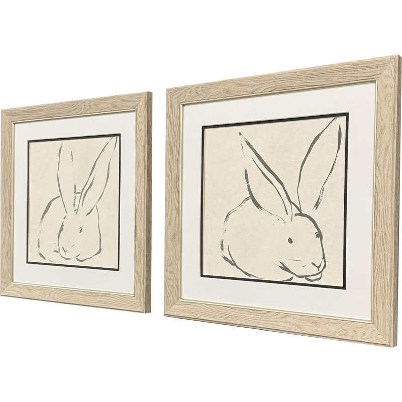 Linear Lapin, art encadré