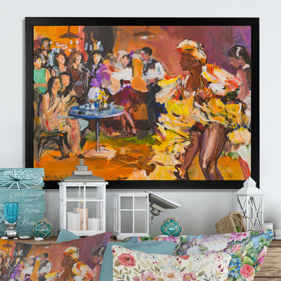 " Dance Party Painting Passionate "