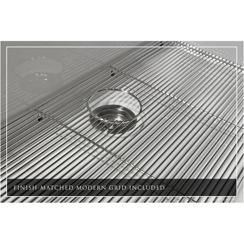 Luxury 36-Inch Solid Fireclay Farmhouse Sink, Flat Front, Stainless Steel Accessories