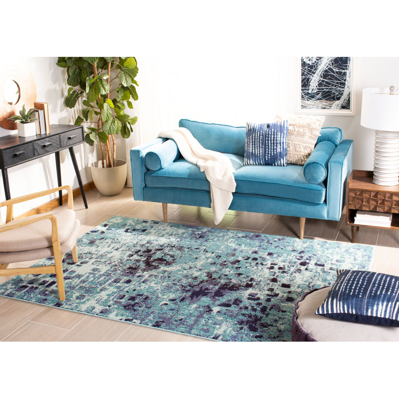 Mayon Abstract Hand Woven Area Rug, Rectangle 183 x 274 cm
