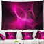 Tapisserie de bureau fractale magenta Abstract-28505604