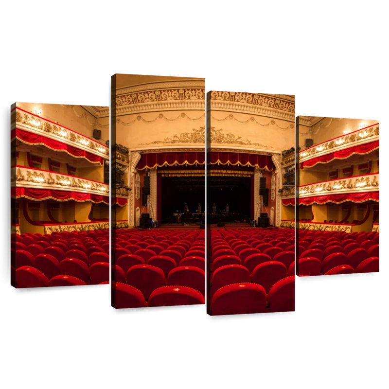 Lilie Opera Concert Hall, 27" H x 43" W