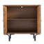 Armoire de rangement en bois à 2 portes Irida Farmhouse