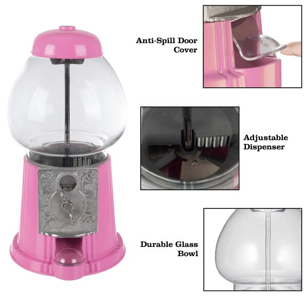 Prep & Savour Amanii Gumball Machine Cereal Dispenser