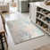 modern abstract print rug