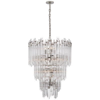 Suzanne Kasler Adele Three-Tier Waterfall Chandelier