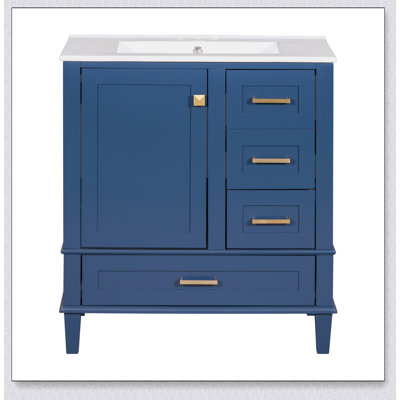Ensemble de meuble-lavabo moderne 30 po avec meuble-lavabo