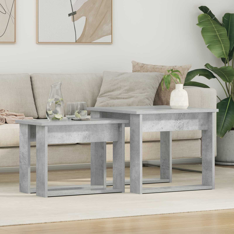 Coffee Table, Concrete Grey