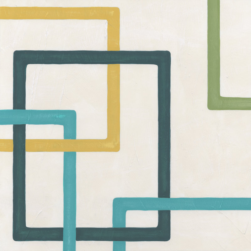 Non-Embellished Infinite Loop I - Wrapped Canvas Art Prints, 30cm H x 30cm W x 3.8cm D