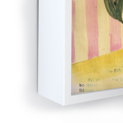 «DESIGN dannick Flowers in a vase», reproduction d'art encadrée