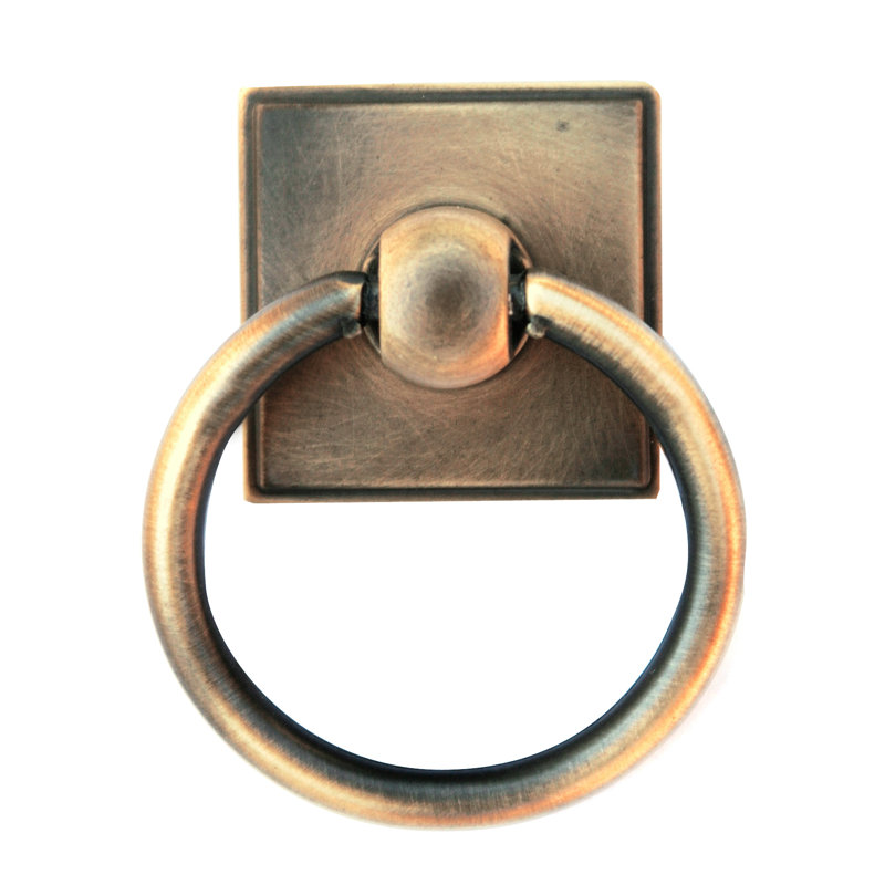 Eclectic Ring Pull, Antique English Matte