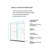 Semi-Frame Single Sliding Shower Door,Stainless Steel ,Thick Tempered Clear Glass-112517990