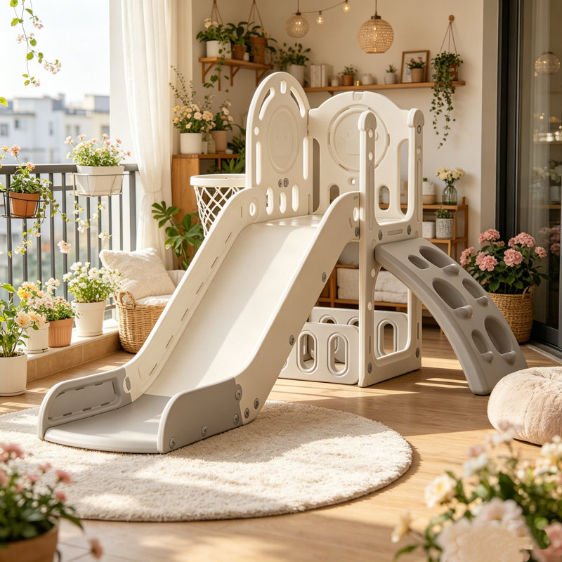17 Stories Indoor Slide