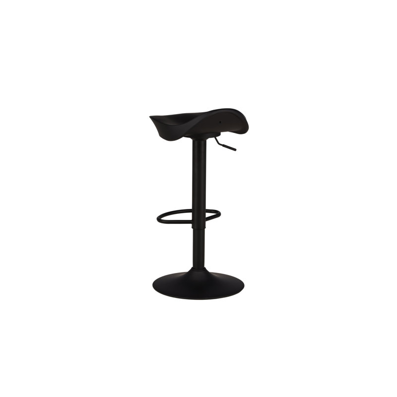 Leona Counter Stool with Solid Wood Frame, Cream