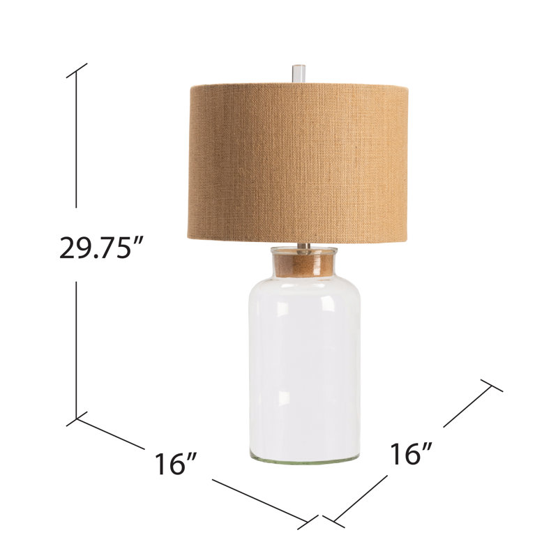 Crocker Glass Table Lamp