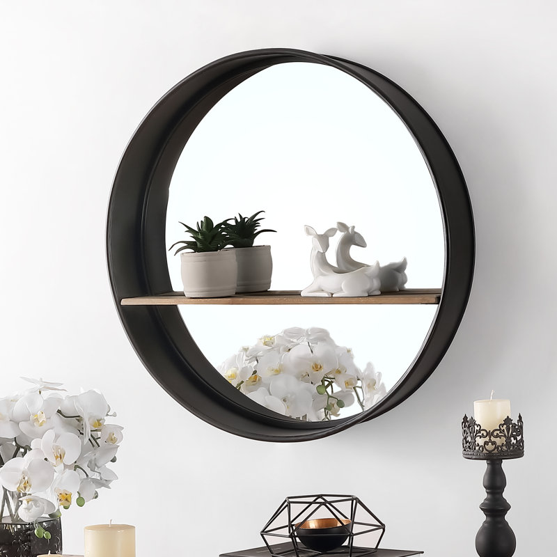 Allysson Mirror with Shelves