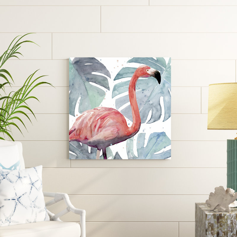 Flamingo Splash I, H 30 po x l 30 po