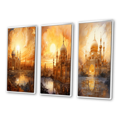 "Illumin Art Divine" - 3 pièces sur toile