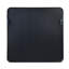 Miroir de salle de bain carré en métal noir 36 po x 36 po.-785146635-785146632-785146634