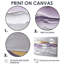 Lavande et pierres, horizon transitionnel I - art mural transitionnel grand-696793014-696793015-696793020
