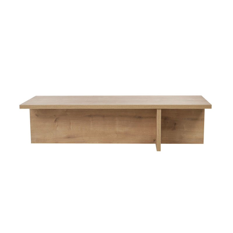 Coffee Table, 45cm H x 120cm W x 30cm D, Sapphire Oak
