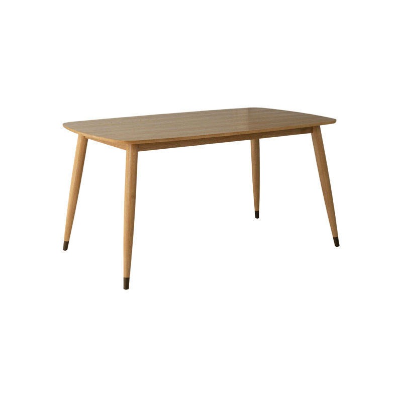 Ensemble de salle à manger 7 pièces Scandinavian, 7 pièces : table, 6 chaises, Chêne miel