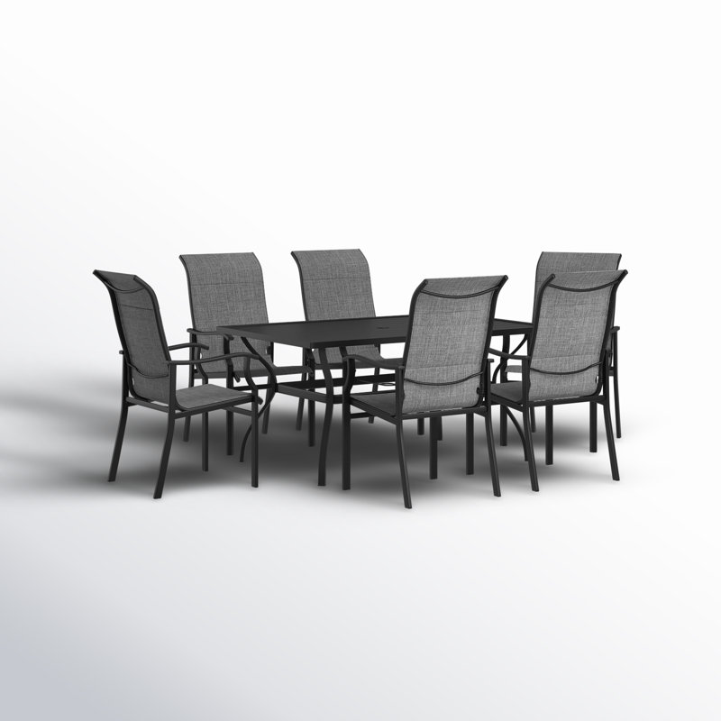 Leonard 6 - Person Patio Dining Set with