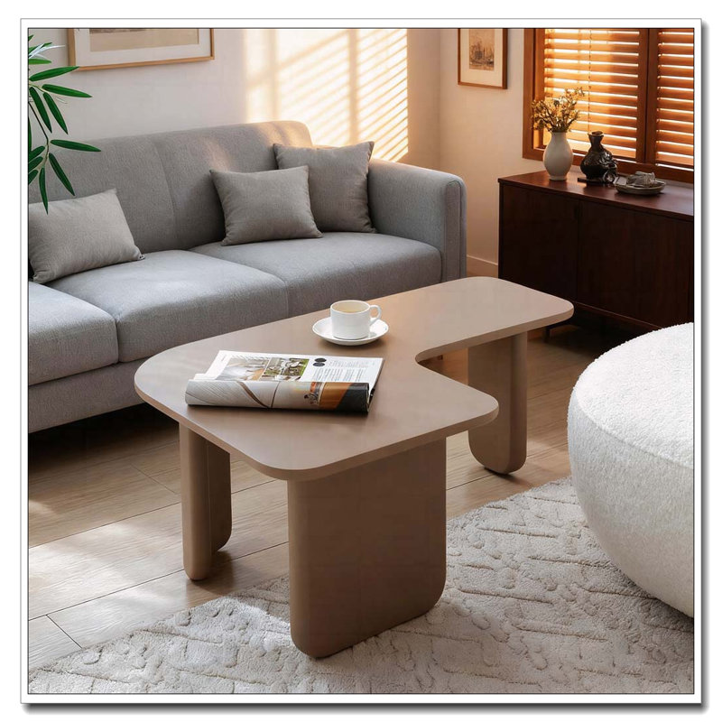 Table basse en L 35,43 po, Khaki