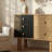 Nordic Solid Wood Entryway Cabinet