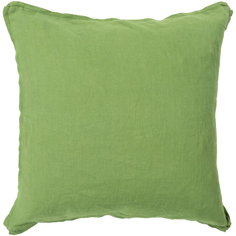 Solid Pillow Cover, 22" x 22", Grass Green