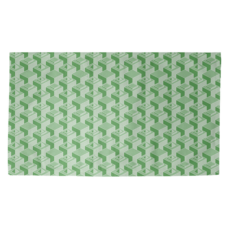 Jordao Geometric Indoor Rug, Rectangle 5' x 7'