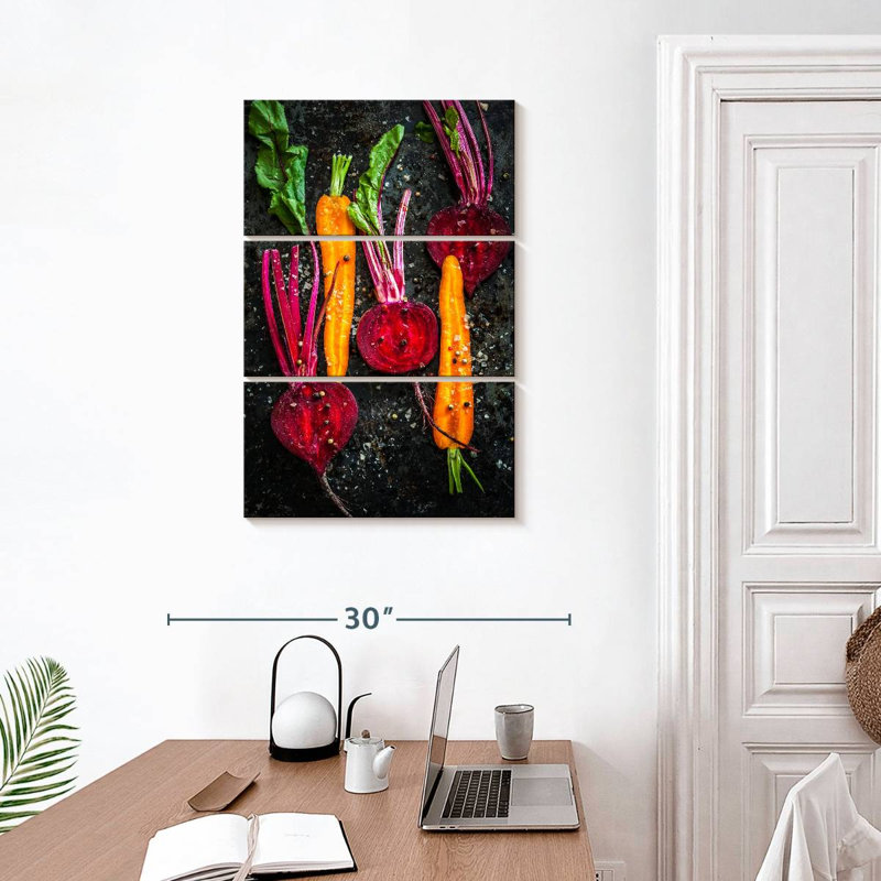 Yarlin Beetroots And Carrots, 32" H x 20" W