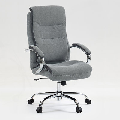 Chaise de bureau à haut dossier et hauteur réglable