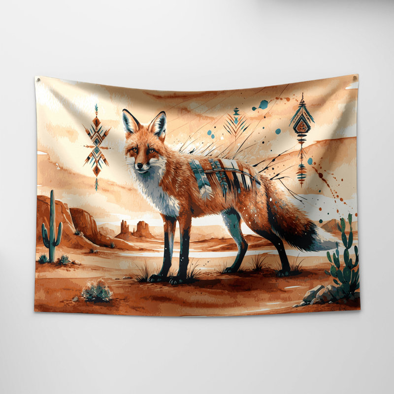 Tapisserie murale South Fox, 88 po x 104 po