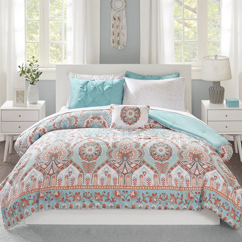 Édredon pour lit simple TG avec draps et drap - Spirit
