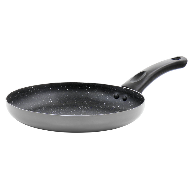 Oster Luneta Non Stick Aluminum Frying Pan, 8", Gray