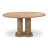 Treccia Round Dining Table Oak