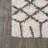 Algaida Moroccan Diamond Shag Beige/Dark Gray Rug-1917606922