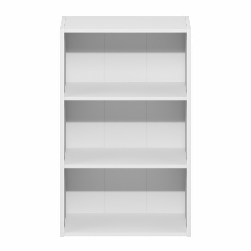 Bibliothèque Furinno Basic 3-Shelf, (3 tablettes) H 26,42 po x l 16,61 po x P 7,28 po