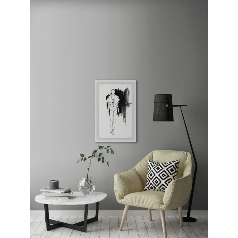 Own The Runway - Single Picture Frame Painting, 61cm H x 41cm W